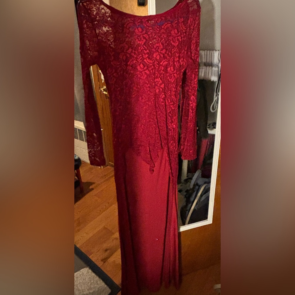 Red dress